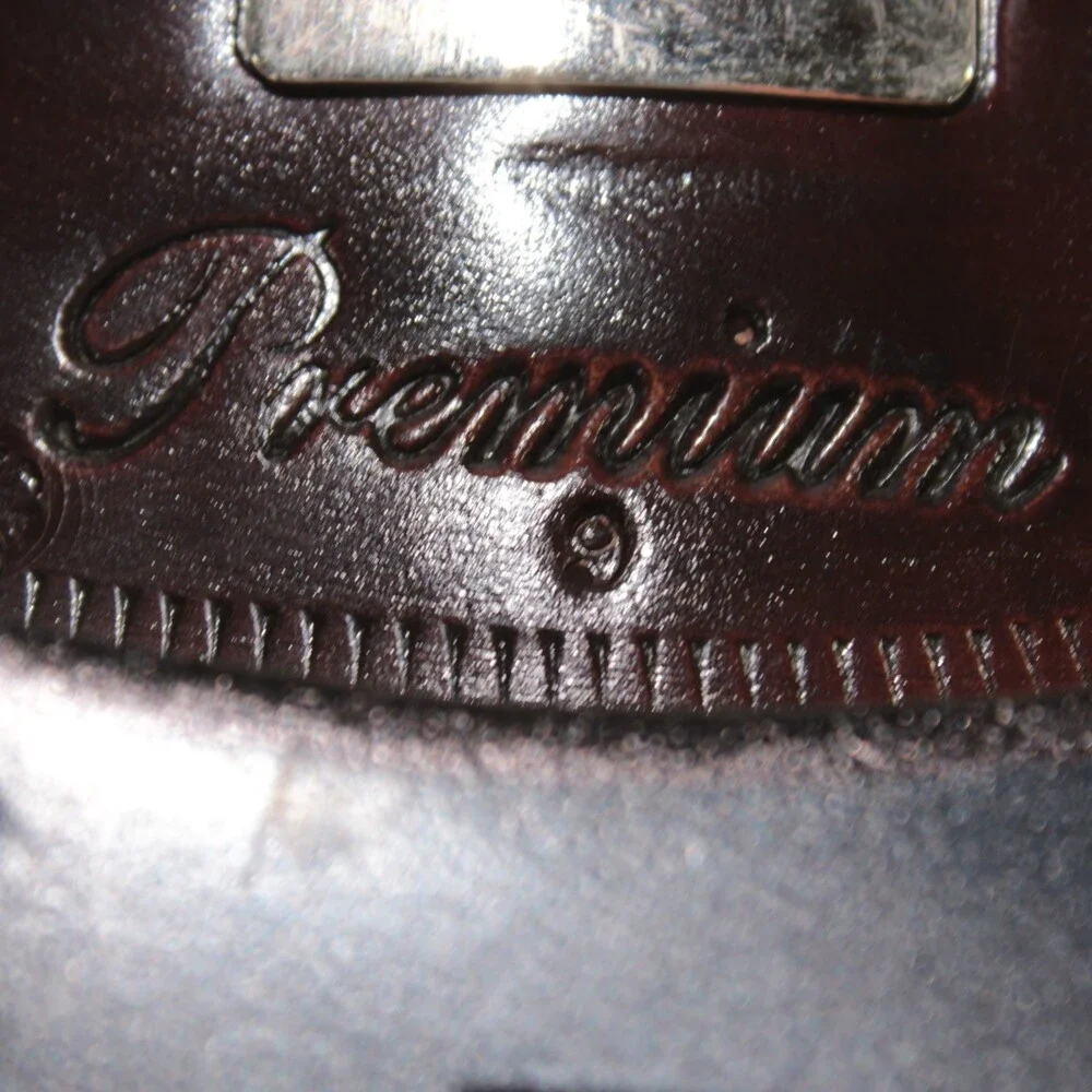 Di Bianco NWB Single Monk Strap Dress Shoes Size 9 US in Brown Leather